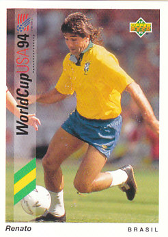 Renato Brazil Upper Deck World Cup 1994 Preview Eng/Ger #35